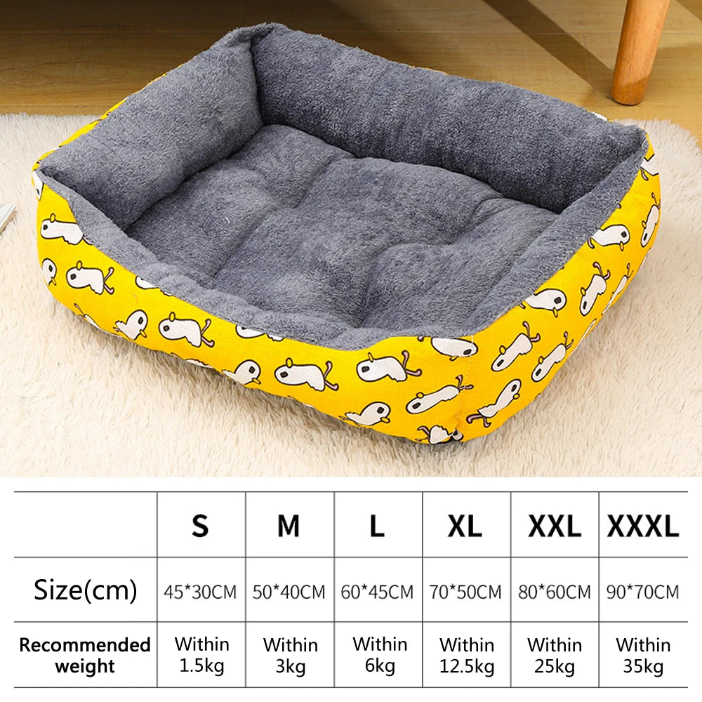 Lit Chaud et Confortable pour Grands Chiens et Chats