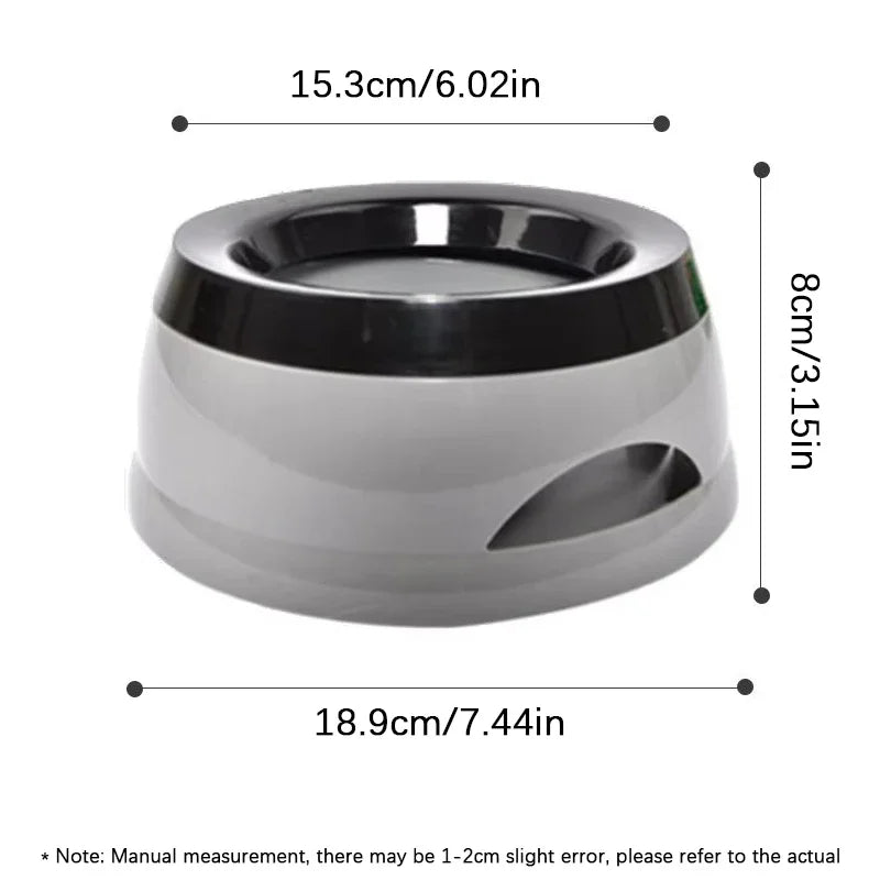 Bol Flottant Anti-Débordement pour Animaux – Distributeur d’eau Portable