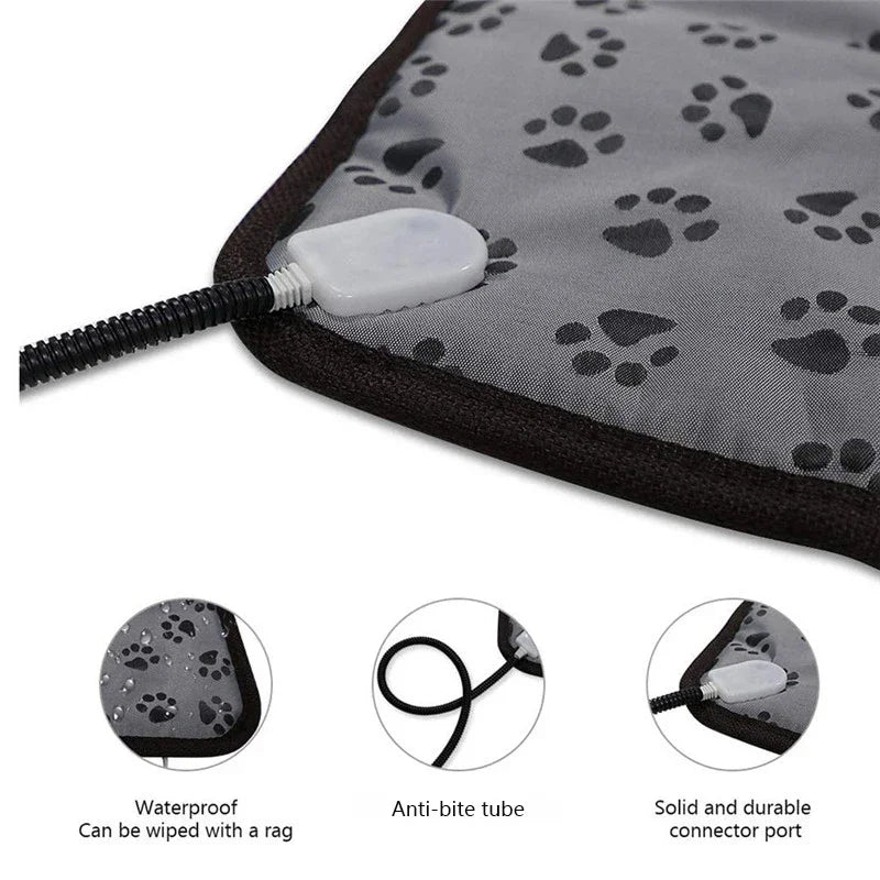 Tapis Chauffant pour Chiens et Chats