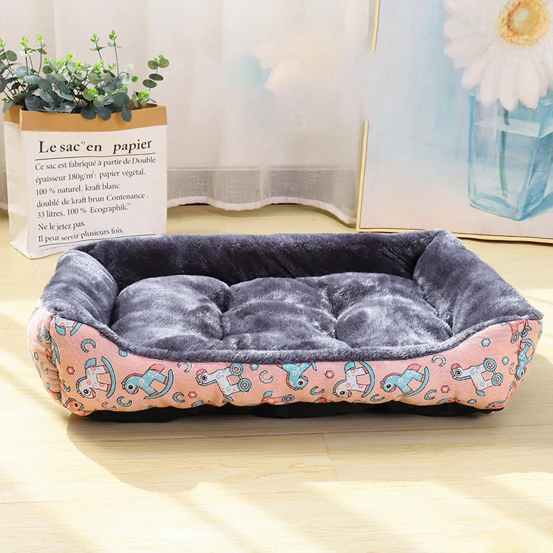Lit canapé respirant pour chiens et chats – coussin doux et lavable