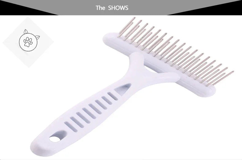 Peigne Râteau pour Chiens – Outil Anti-Chute de Poils