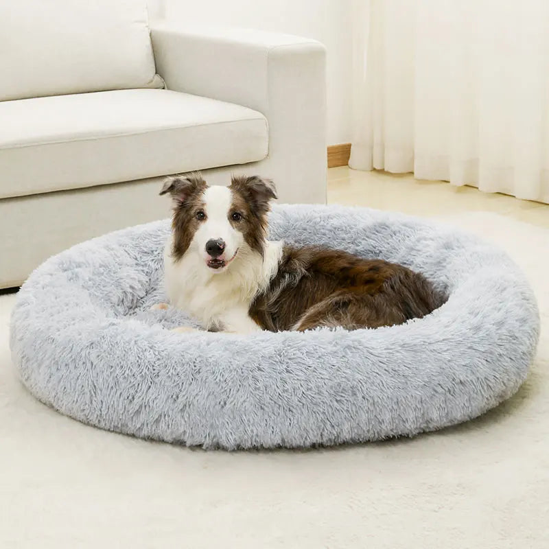Lit Douillet en Peluche pour Chiens et Chats