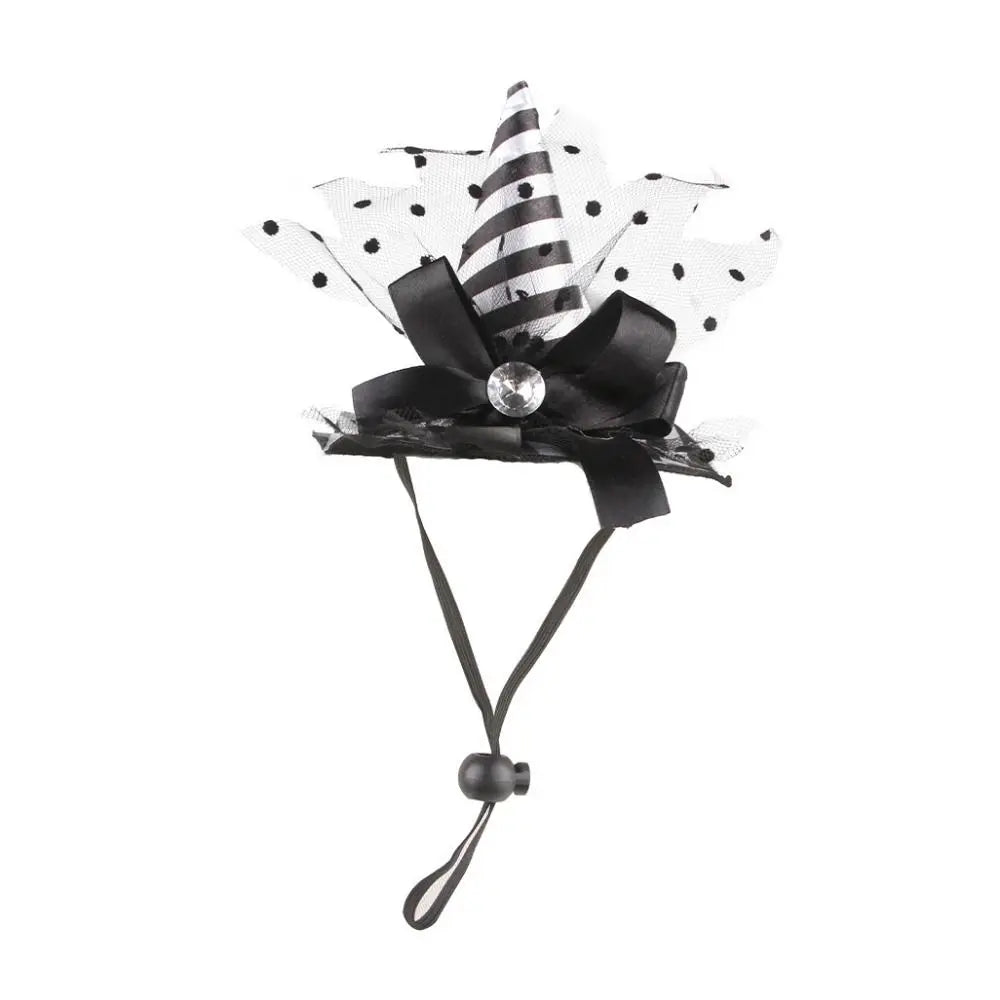 Chapeau de Sorcière Ajustable pour Animaux