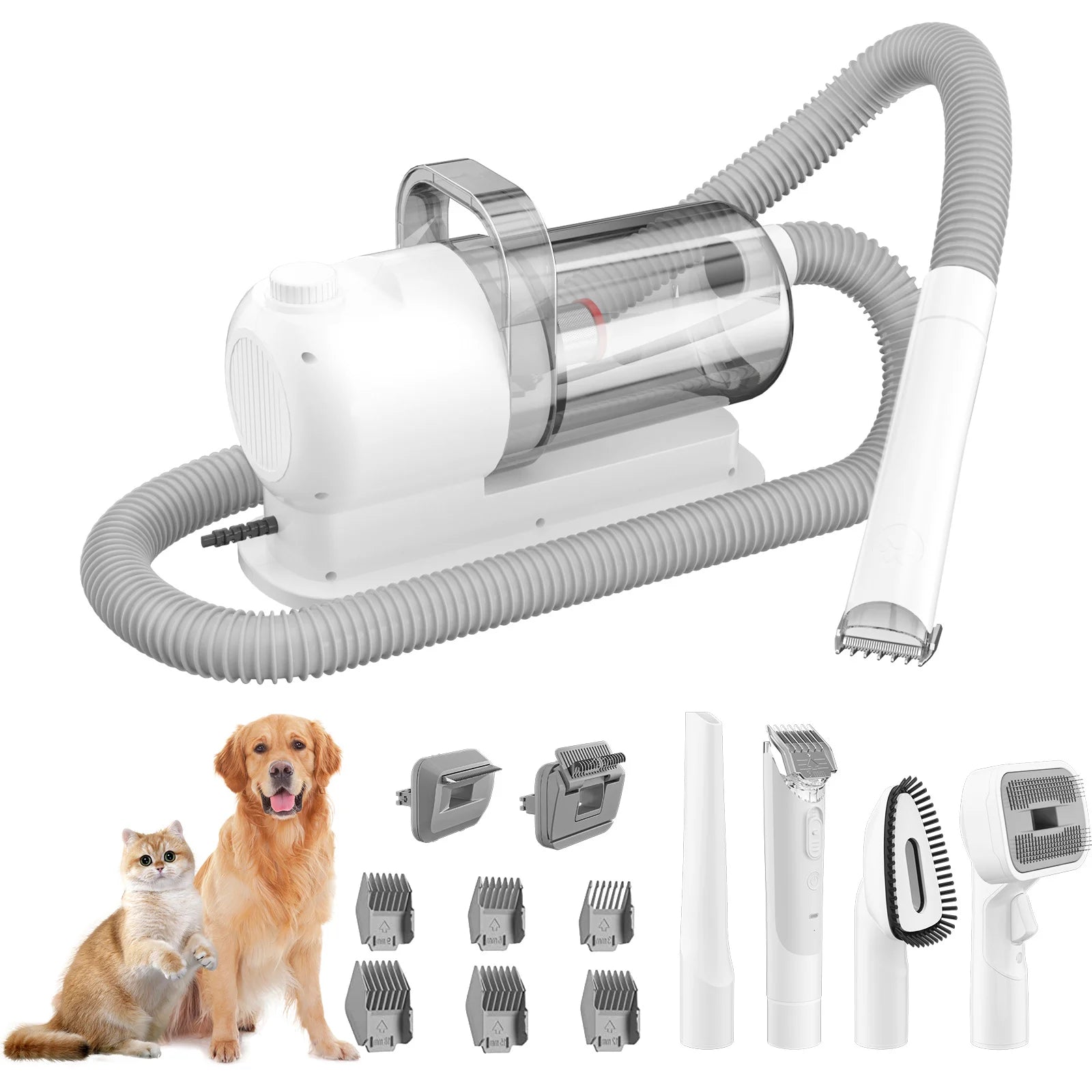 Aspirateur de Toilettage Électronique pour Animaux