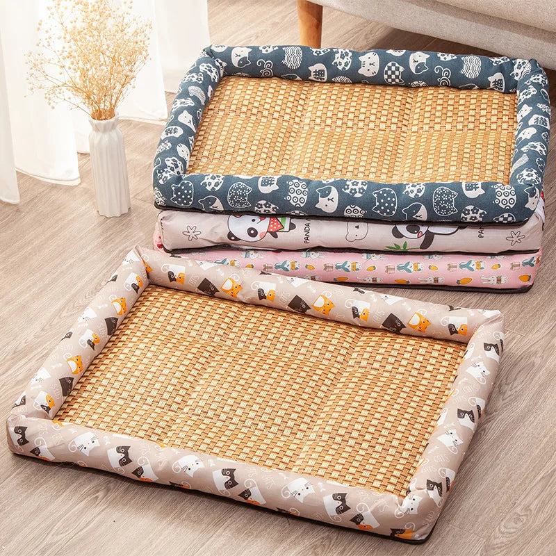 Tapis rafraîchissant d’été pour chat et petit chien – léger et respirant