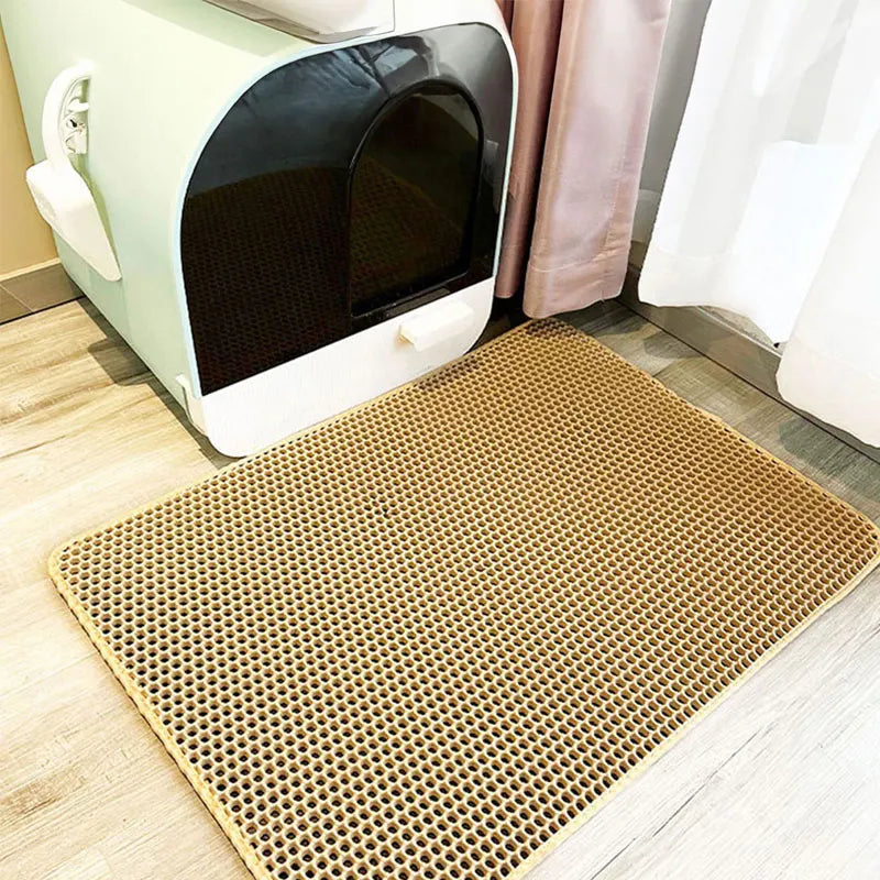 Tapis de litière imperméable pour chat