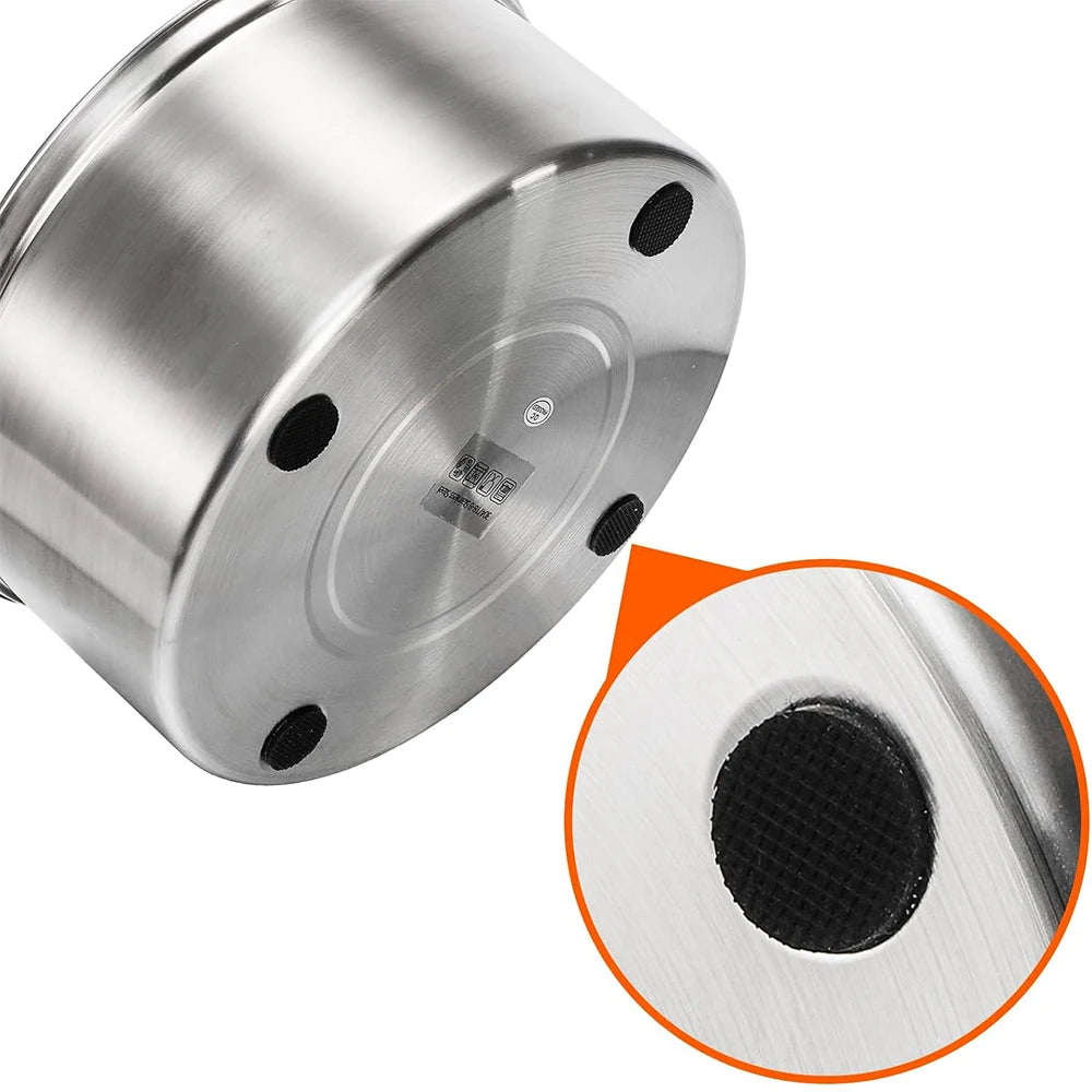 Bol d’eau anti-éclaboussures en acier inoxydable à grande capacité pour chiens et chats