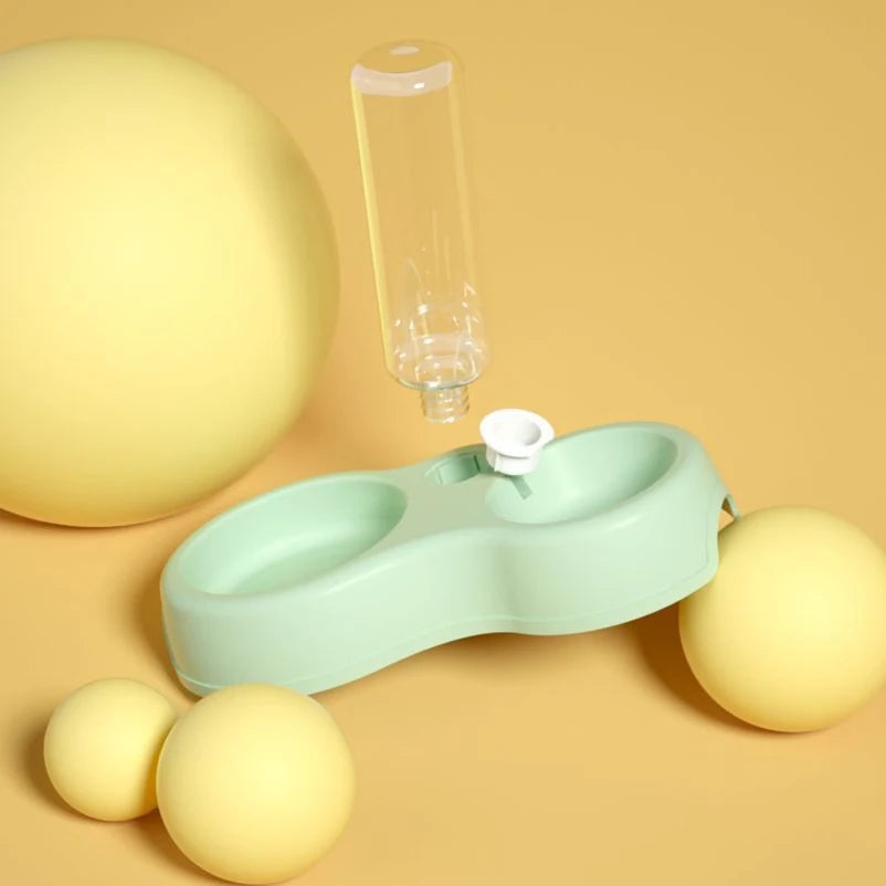 Bol Automatique pour Animaux – Double Bol Élevé pour Chats & Chiens