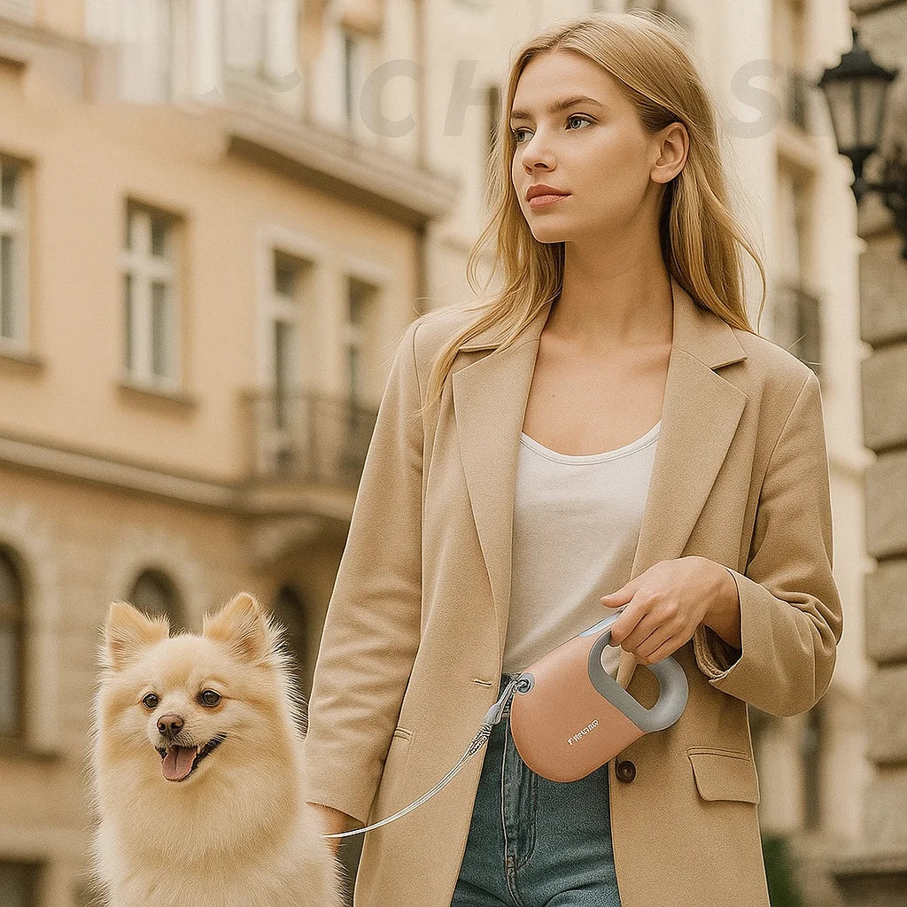 Laisse Rétractable pour Grand Chien