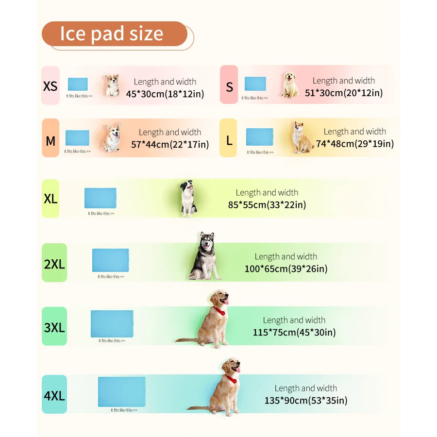 CoolMat™ Tapis rafraîchissant pour chien