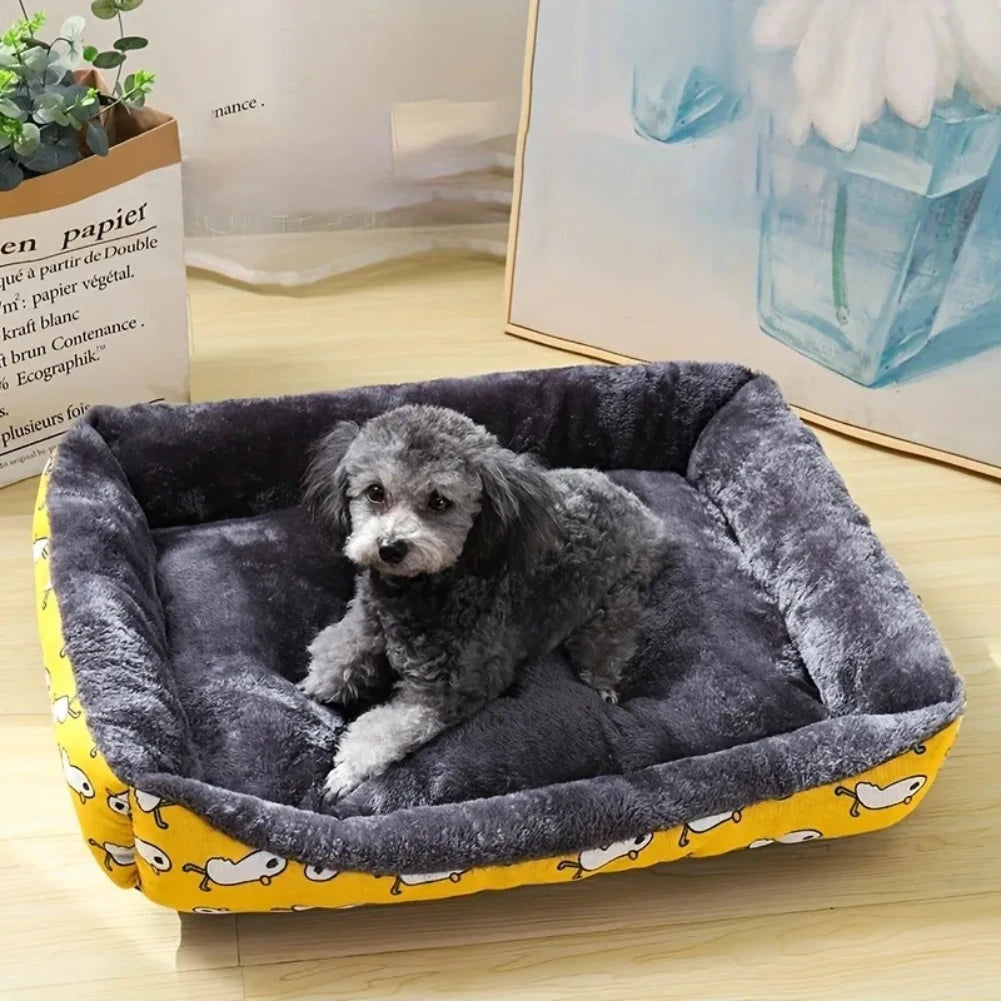 Lit canapé respirant pour chiens et chats – coussin doux et lavable