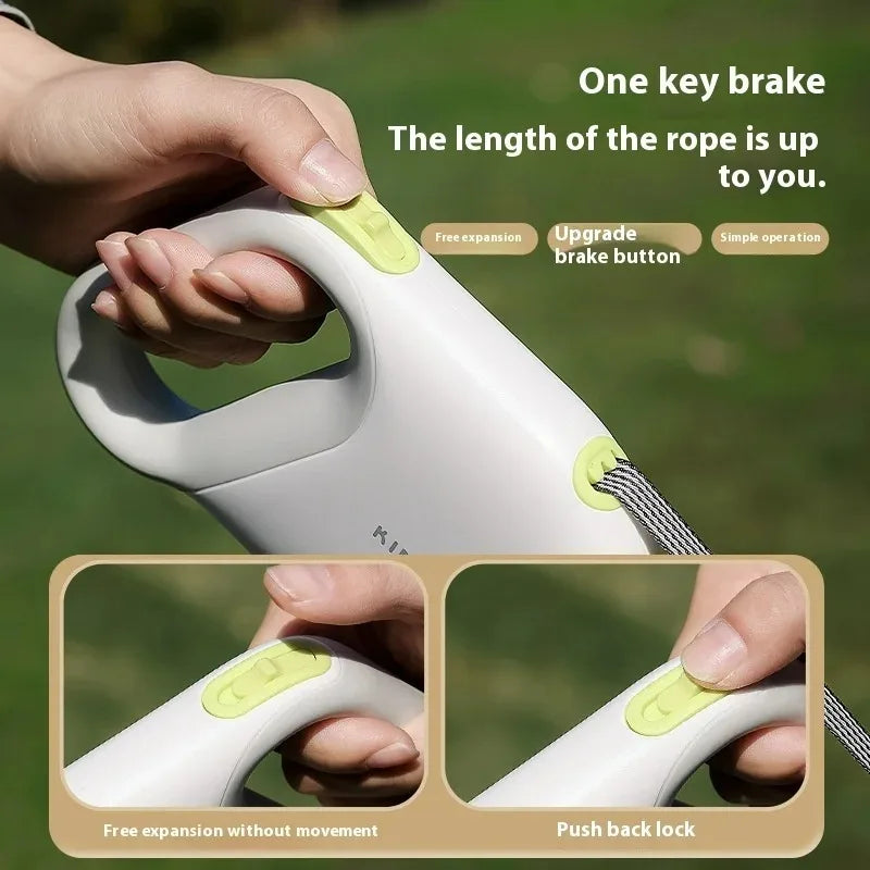 Laisse Rétractable pour Grand Chien