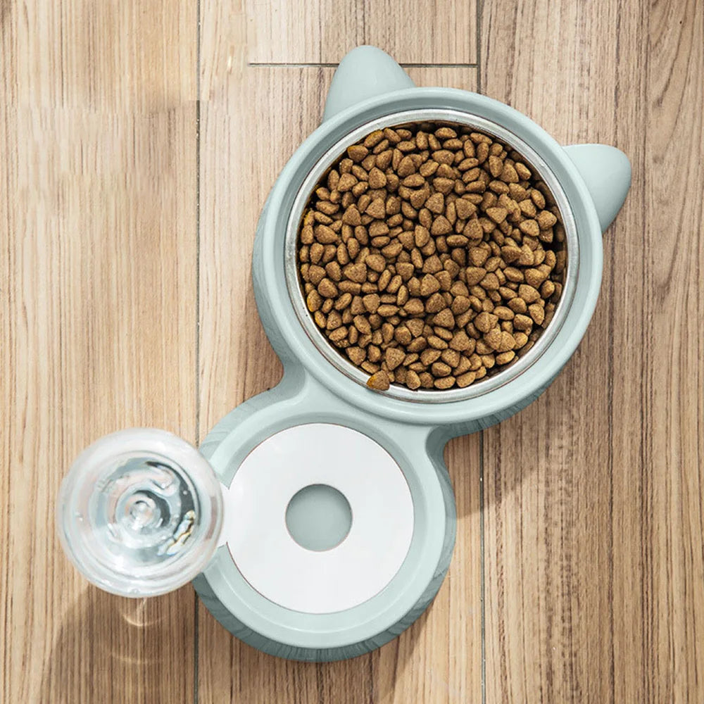 Set de Bols pour Animaux – Bol Anti-débordement & Bol d’eau Automatique