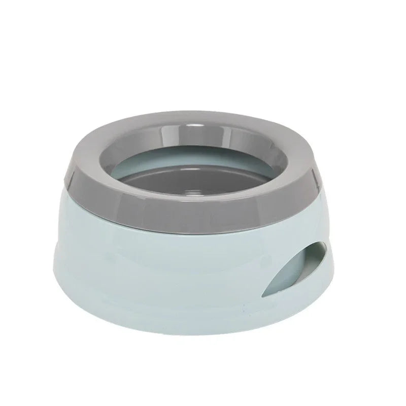 Bol Flottant Anti-Débordement pour Animaux – Distributeur d’eau Portable