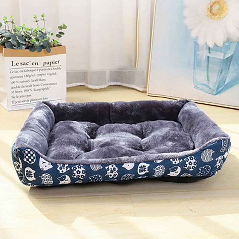 Lit canapé respirant pour chiens et chats – coussin doux et lavable