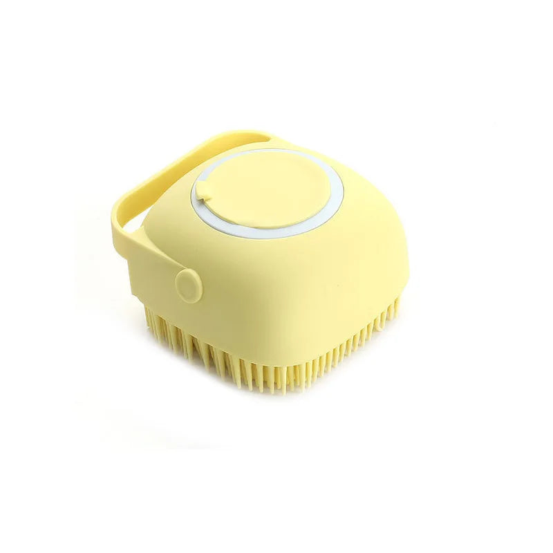 Brosse de Bain en Silicone Doux pour Animaux