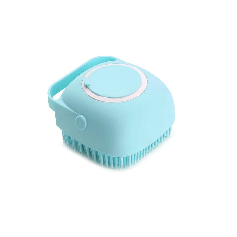 Brosse de Bain en Silicone Doux pour Animaux