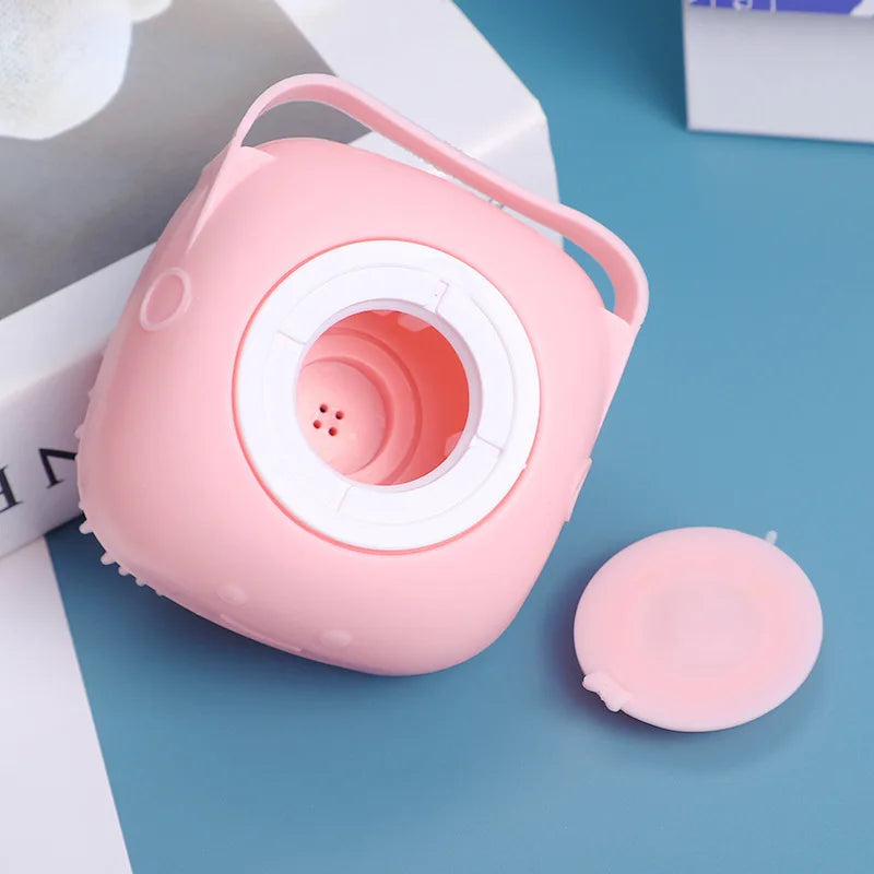 Brosse de Bain en Silicone pour Animaux