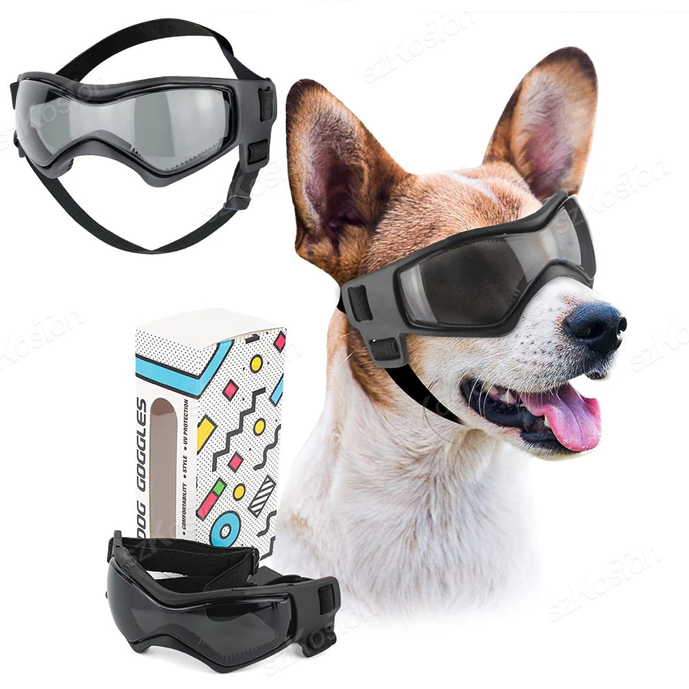 Lunettes de Soleil Ajustables pour Chiens