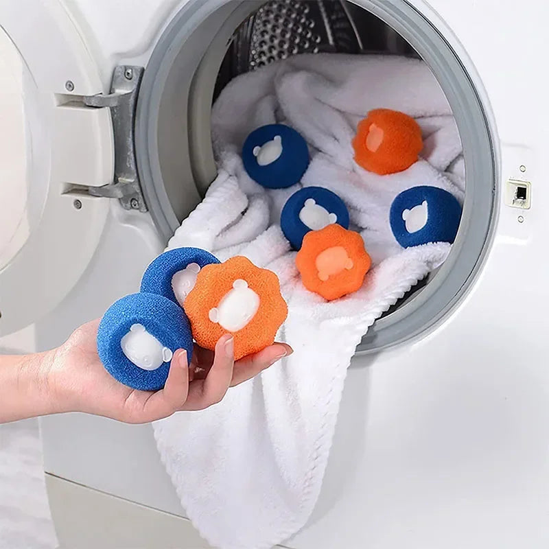 Boule Anti-Poils Réutilisable pour Linge