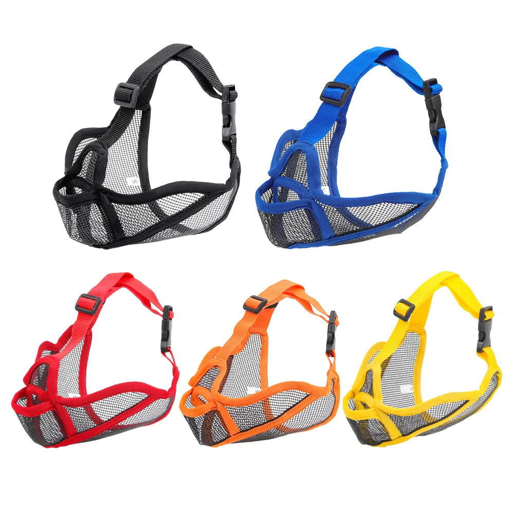 Muselière respirante pour chiens à museau court